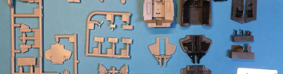 Parts Comparison (Kit Parts Light Gray)