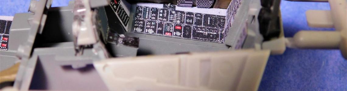 Cockpit tube with photoetch