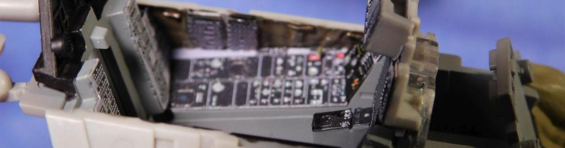 Cockpit tube with photoetch