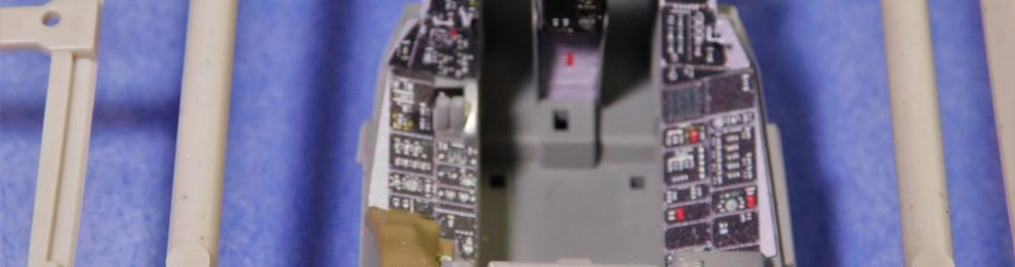 Cockpit tube with photoetch