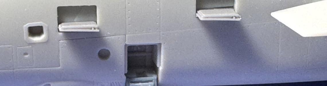 Test Fit of Steps and Folded Ladder