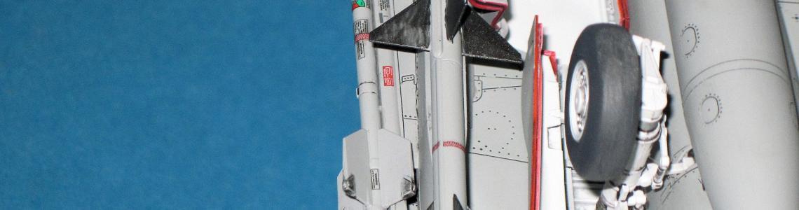 Bottom View- Missiles and Wheel Well