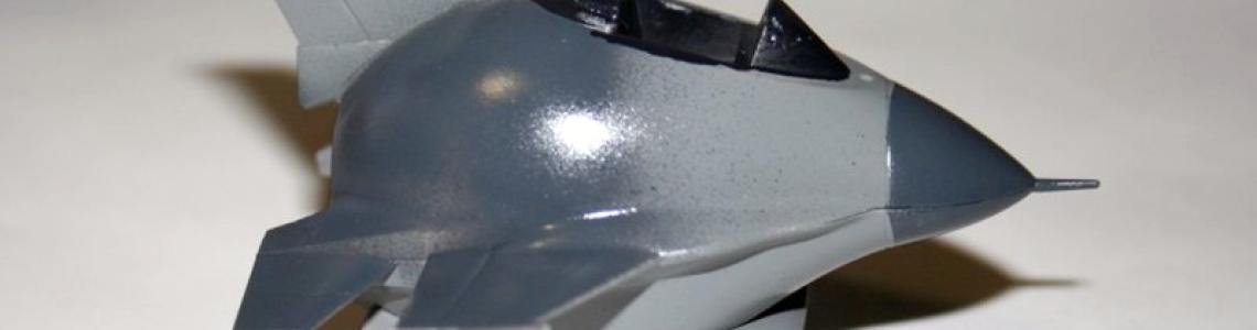 Completed model decal ready