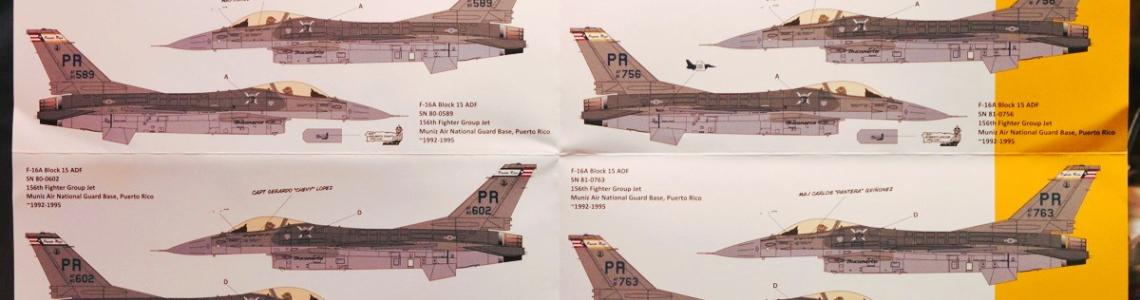 TwoBobs F-16 Vipers Caribbean Guide Sheet 2