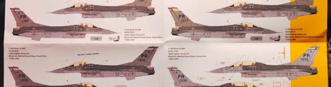 TwoBobs F-16 Vipers Caribbean Guide Sheet 3