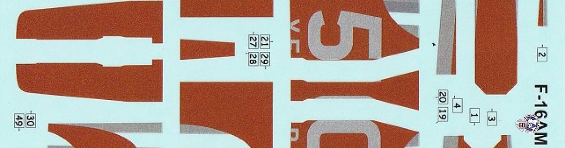 Decal sheet