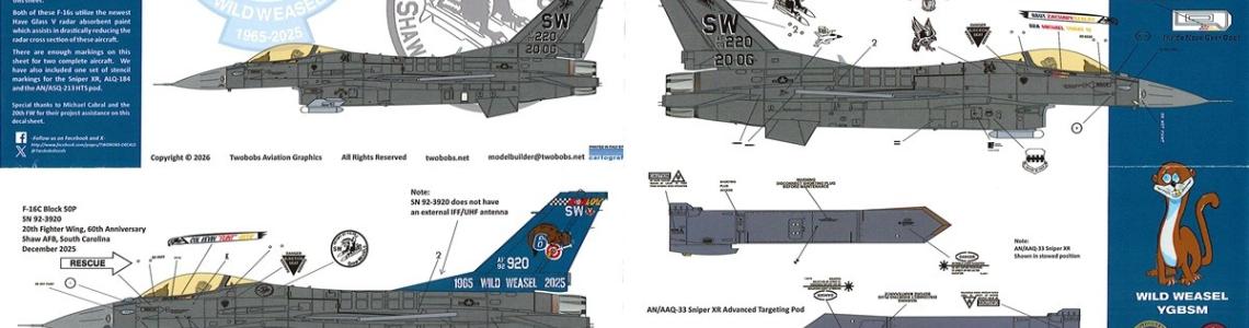 Aircraft Side and Pod Instructions