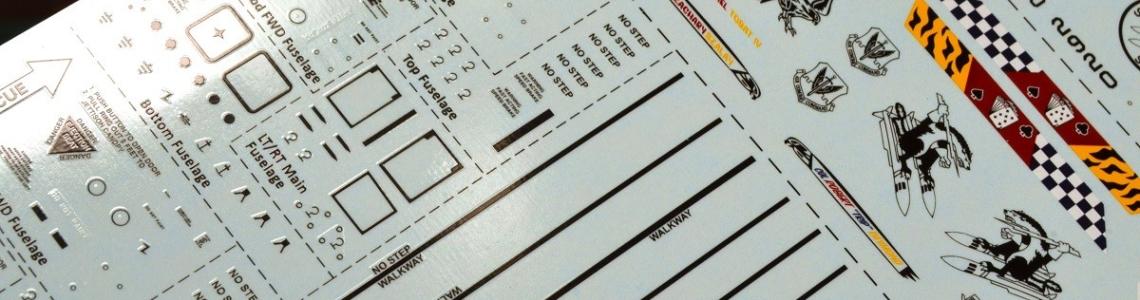 Decals Closeup