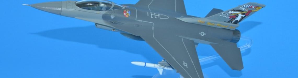 Left-side, above view of Viper aircraft