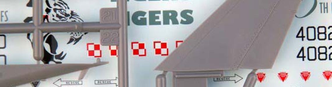 Vertical Stab and Decal Sheet 1