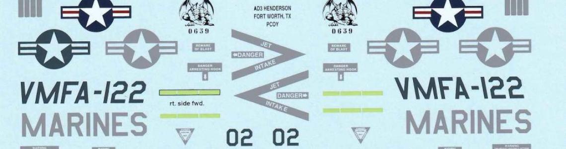 48003 Werewolves and Dragons Decals