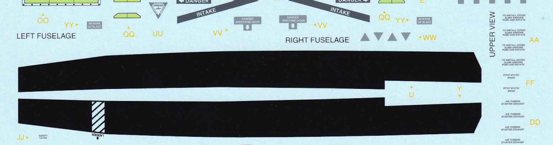 48005 Stencils Decals