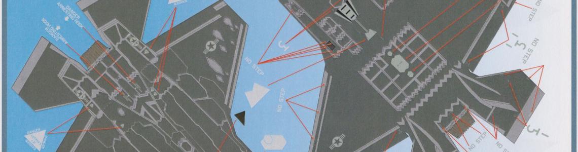 Decals placement guide