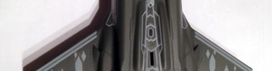 Underside of aircraft.