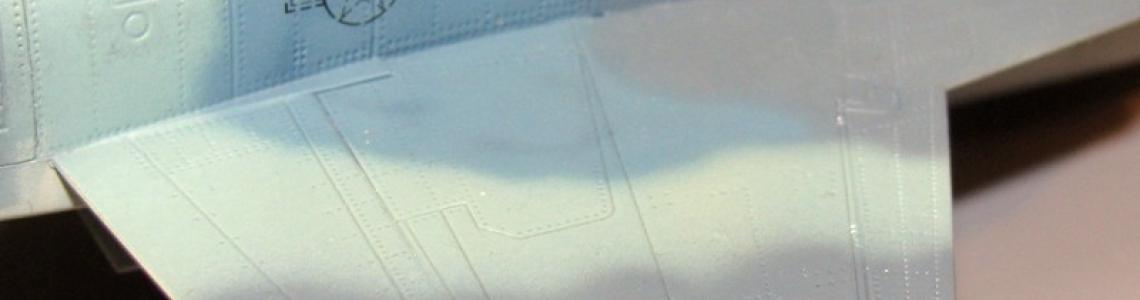 Low vsibility stencil variety USAF markings