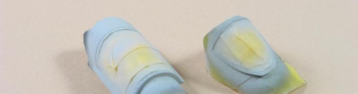 Canopy sprayed with final exterior color