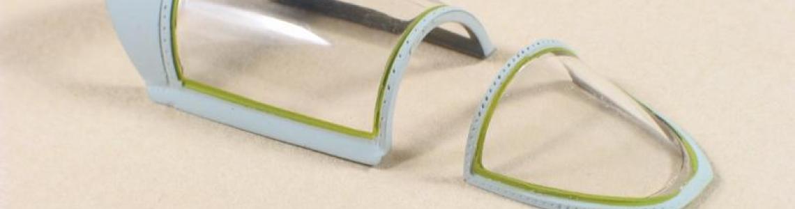 Finished painted canopy