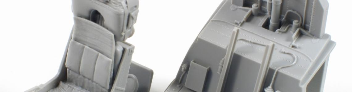 Seat and cockpit tub