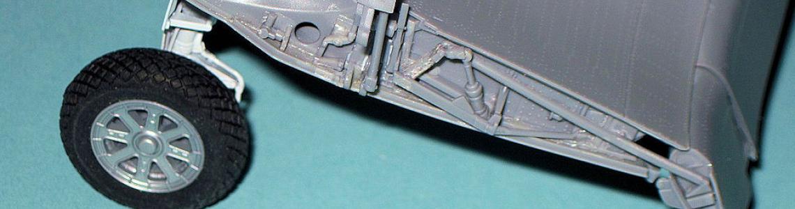 Wing fold mechanism detail