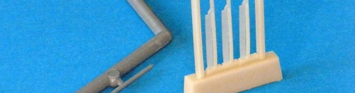 Kit parts vs. Quickboost parts (left)