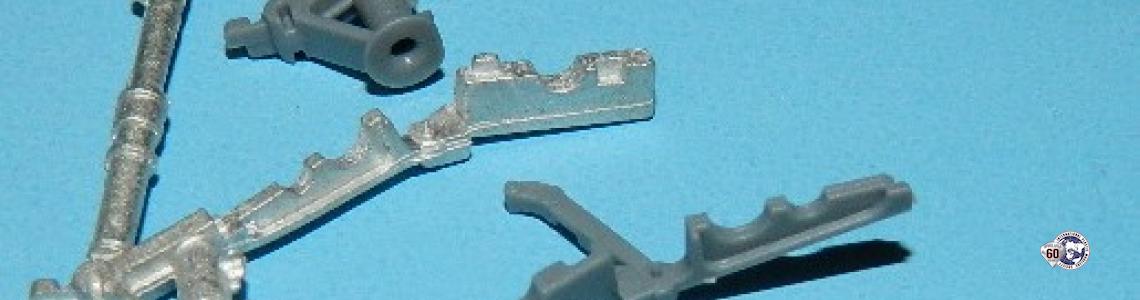 Comparison with kit tail wheel struts
