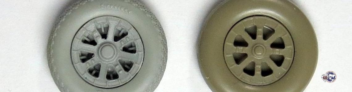 Comparison with hub in place
