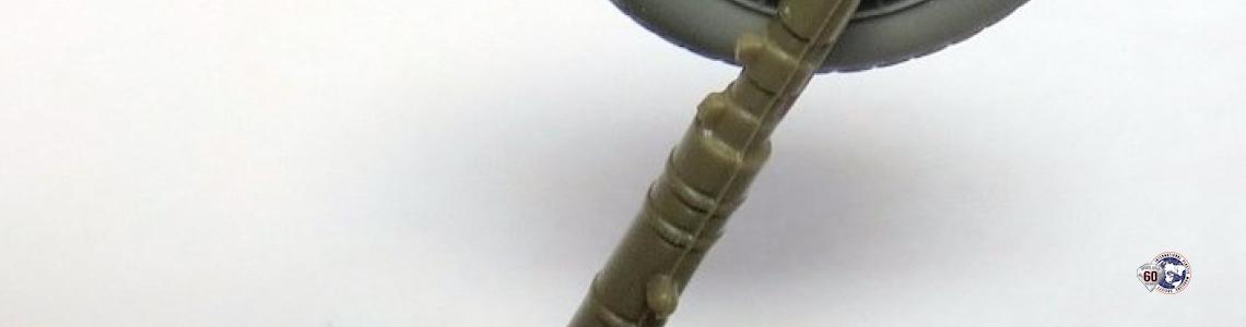 Wheel on strut - back