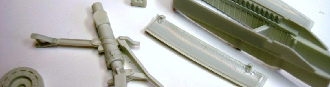 Parts for one main landing gear assembly