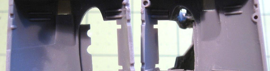 Photo 4 - interior of wing root, showing modification