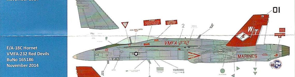 Decal placement instructions