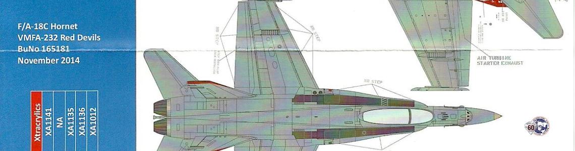 Decal placement instructions