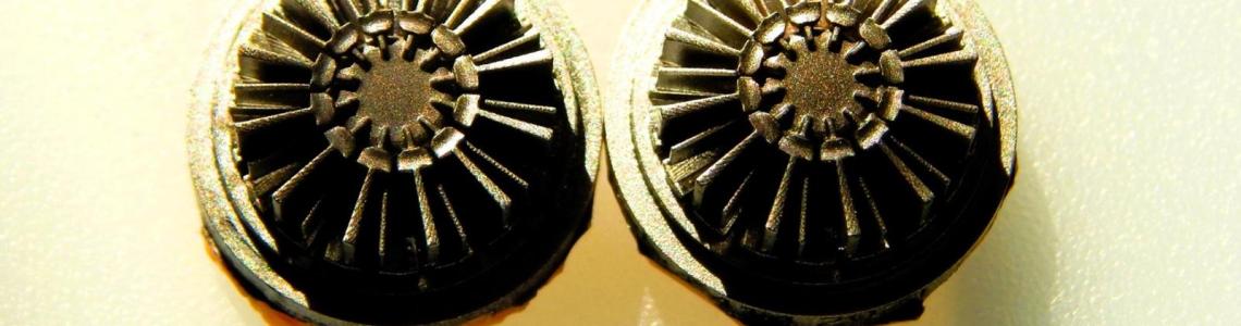 Fab Scale F/A-18E/F F414 Exhaust Nozzles Detail