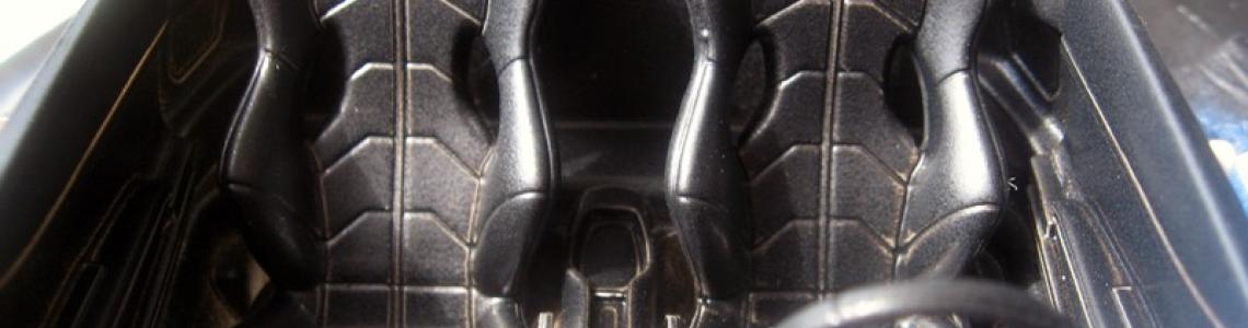 Bucket seats w/Ferrari logo