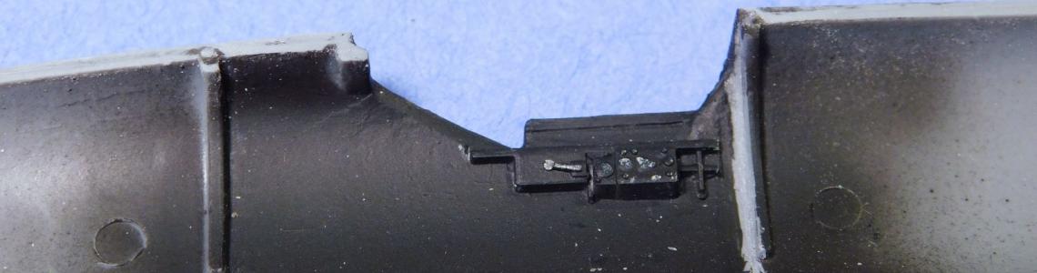 Cockpit side wall detail