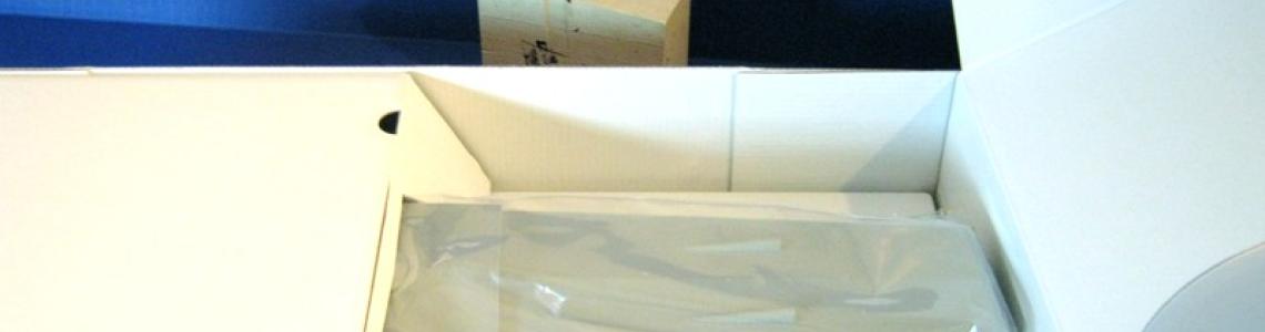 Close up of packaging care taken