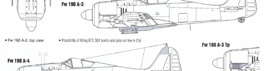 Focke-Wulf Fw-190 A, F, S, G | IPMS/USA Reviews Website