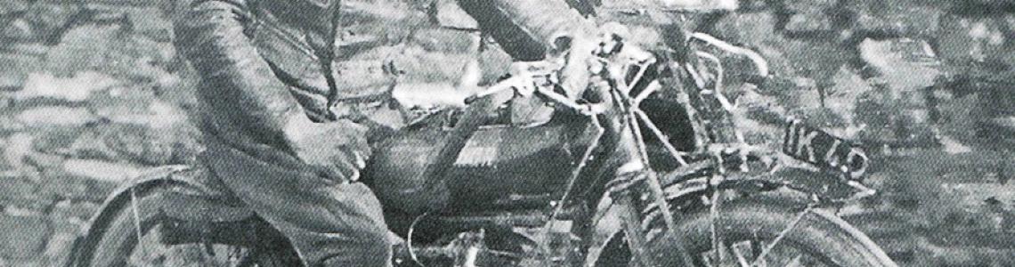 Franklin on His First Indian Bike