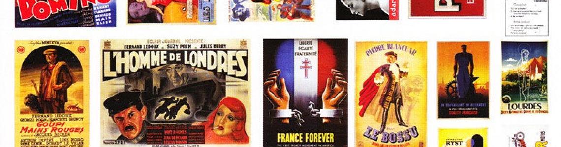French WWII posters