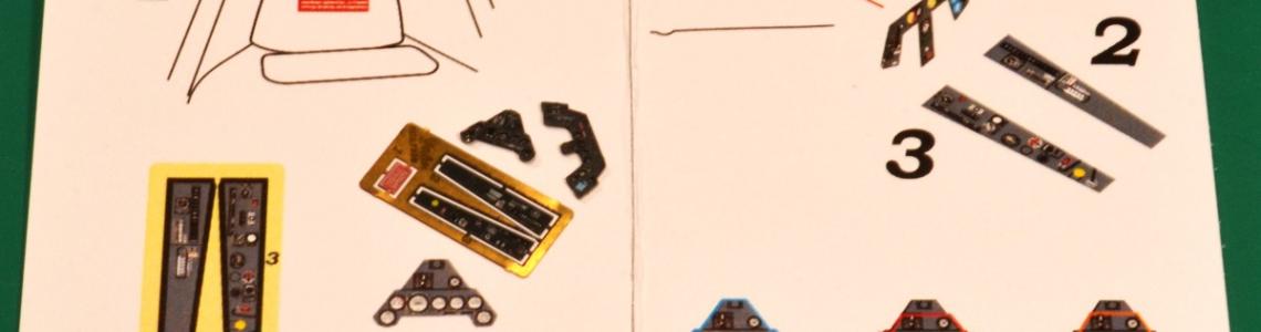 Yahu Fw-190 cockpit instructions