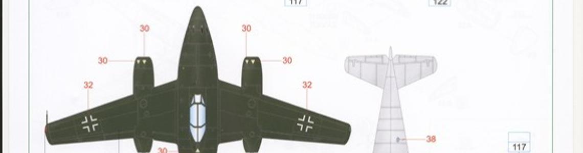 Me262 painting and decal guide