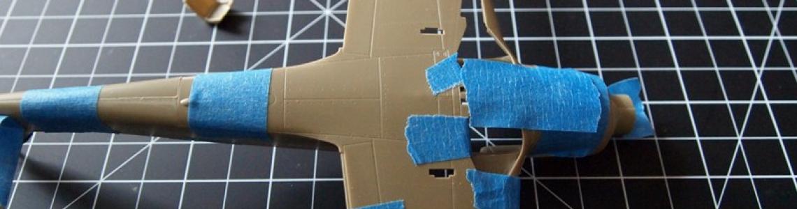 Underside showing aft wing