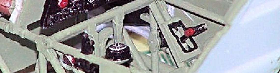 Finished cockpit with instrument panel installed