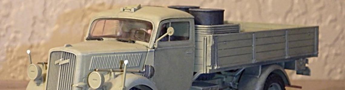 Assembly completed, painted - left-front