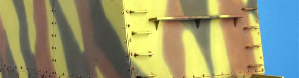 Rear view of locomotive tender