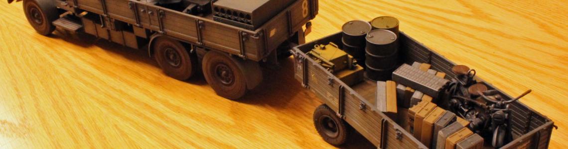 Trailer with prime mover