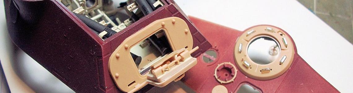 Turret Prepped for Paint