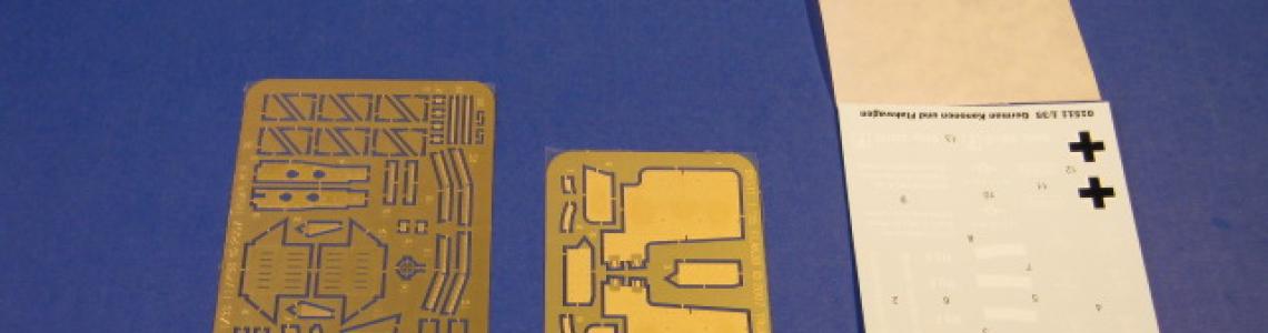 Photoetch and decals