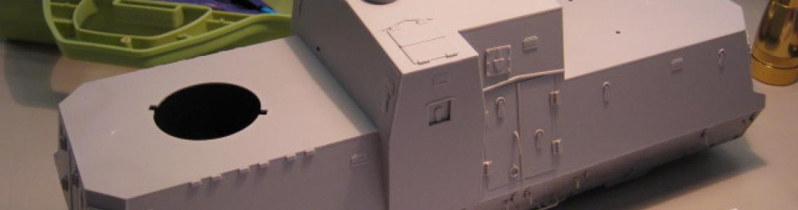 Car assembly under construction