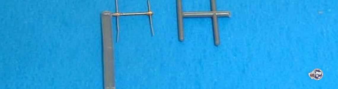 Comparison to kit part - Master Model on left
