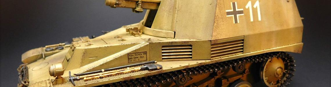 Left side of Wespe lower hull